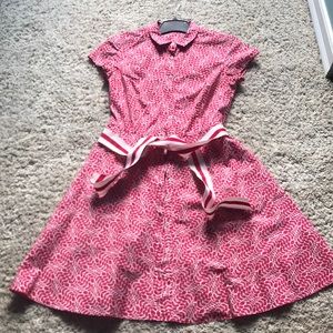 Boden Buttondown, A line Dress